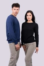 NŐI KÖRNYAKAS FINOMKÖTÖTT PAMUT PULÓVER - Image 4