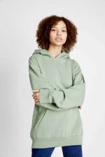 GARMENT DYED KAPUCNIS PULÓVER