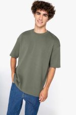 UNISZEX KÖRNYEZETBARÁT OVERSIZED FRENCH TERRY PÓLÓ - Image 2