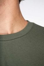 UNISZEX KÖRNYEZETBARÁT OVERSIZED FRENCH TERRY PÓLÓ - Image 3