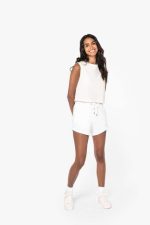 KÖRNYEZETBARÁT NŐI UJJATLAN CROP TOP - Image 4