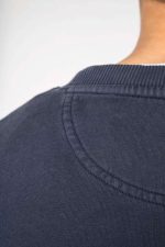 UNISZEX MOSOTT HATÁSÚ OVERSIZED KÖRNYAKAS PULÓVER - Image 4