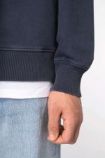 UNISZEX MOSOTT HATÁSÚ OVERSIZED KÖRNYAKAS PULÓVER - Image 5