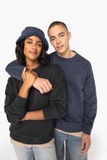 UNISZEX MOSOTT HATÁSÚ OVERSIZED KÖRNYAKAS PULÓVER - Image 7