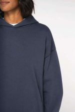 UNISZEX MOSOTT HATÁSÚ OVERSIZED KAPUCNIS PULÓVER - Image 3