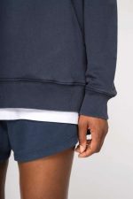 UNISZEX MOSOTT HATÁSÚ OVERSIZED KAPUCNIS PULÓVER - Image 4