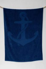 OLIMA ANCHOR JACQUARD STRANDTÖRÖLKÖZŐ