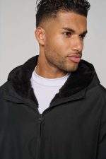 UNISZEX SHERPA BÉLÉSES HOSSZÚ PARKA - Image 4