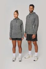 CIPZÁRAS NYAKÚ KAPUCNIS SPORT PULÓVER - Image 4