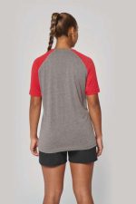 FELNŐTT TRIBLEND KÉT SZÍNŰ RÖVIDUJJÚ SPORT PÓLÓ - Image 3