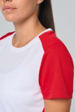 NŐI KÖRNYEZETBARÁT KÉT SZÍNŰ SPORT PÓLÓ - Image 3