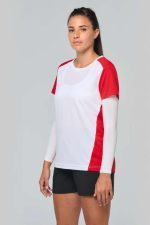 NŐI KÖRNYEZETBARÁT KÉT SZÍNŰ SPORT PÓLÓ - Image 6