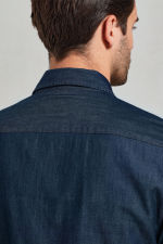 FÉRFI DENIM ING FARMER STÍLUSÚ TŰZÉSSEL - Image 5