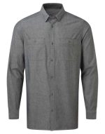 FÉRFI ORGANIKUS PAMUT CHAMBRAY FAIRTRADE ING - Image 3