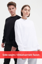 SOL'S COLUMBIA - UNISZEX KÖRNYAKAS PULÓVER