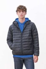 SOL'S STREAM HOODED - LIGHTWEIGHT KAPUCNIS BÉLELT FÉRFI KABÁT