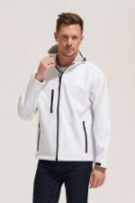SOL'S REPLAY - FÉRFI KAPUCNIS SOFTSHELL