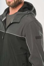 UNISZEX HÁROMRÉTEGŰ KÉT SZÍNŰ BIONIKUS BEVONATTAL ELLÁTOTT SOFTSHELL DZSEKI - Image 2