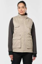 UNISZEX BÉLELT TÖBBZSEBES POLYCOTTON MELLÉNY - Image 3