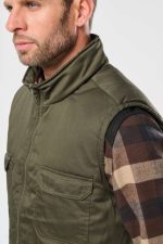 UNISZEX BÉLELT TÖBBZSEBES POLYCOTTON MELLÉNY - Image 9
