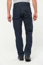 FÉRFI TÖBBZSEBES DENIM NADRÁG - Image 2